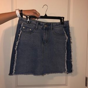 NWT Jean skirt